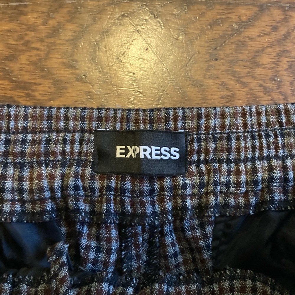 Express Houndstooth Ankle Drawstring Pants - Picture 8 of 9